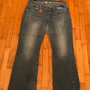 Maurices Orchid bootcut jeans, 18L, 33” inseam